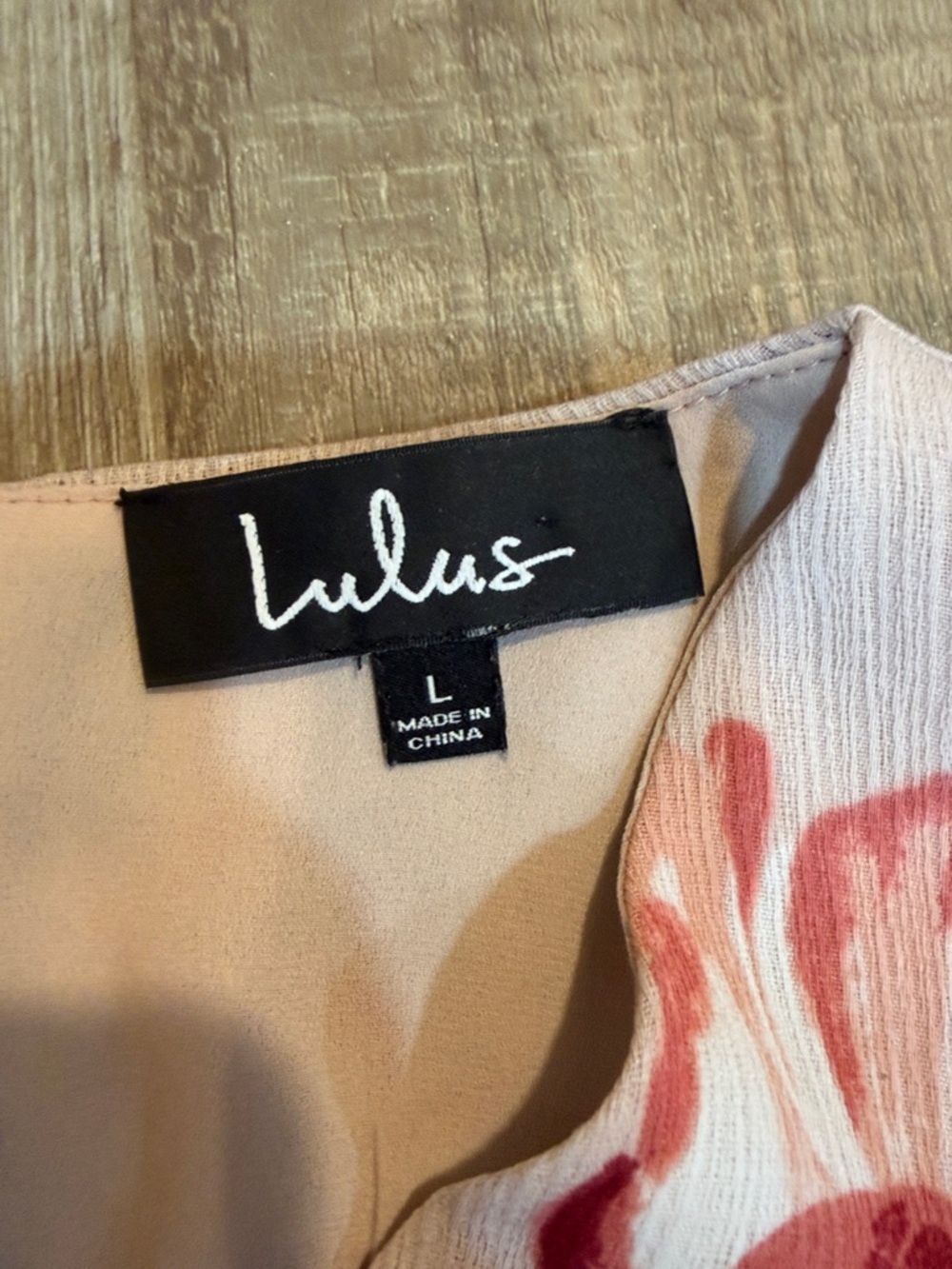 Lulu's Pink Floral Two-Piece Maxi Dress - Picture 3 of 7